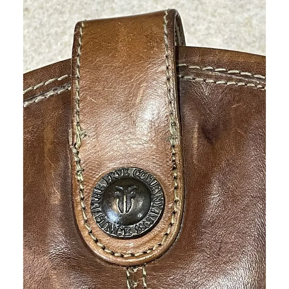 Women's Size 6B Frye Boots Melissa Button Short Brown Riding Style 77897-Western - Picture 9 of 13